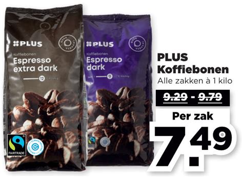 Plus Huismerk Koffiebonen Folder Aanbieding Bij Plus Details