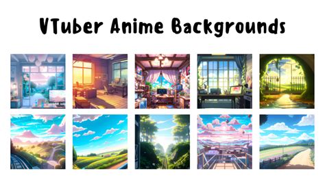 VTuber Anime Backgrounds