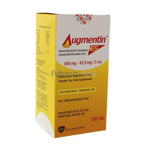 Augmentin Susp Es Mg F Ml Fybeca