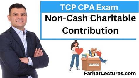 Strategies For Non Cash Charitable Contribution Tax Compliance And