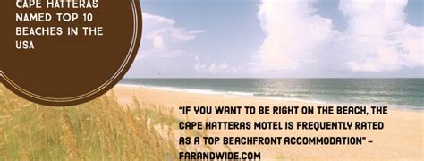 Cape Hatteras Named - Top Beaches in the USA - Cape Hatteras Motel