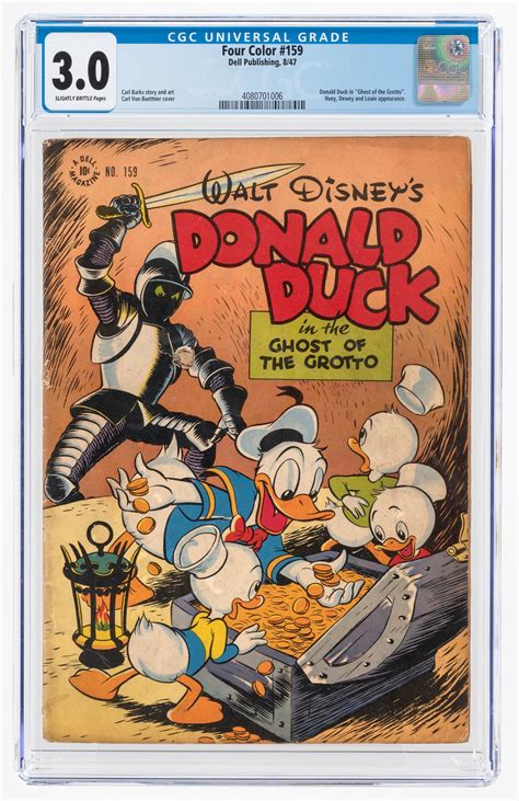 Hake S Four Color August Cgc Good Vg Donald Duck