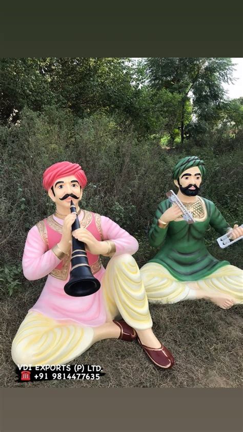 Marwadi Culture Musical theme Figurines at best price in Patiala