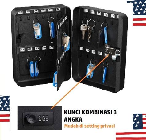 Promo KEYBOX KOTAK KUNCI BESI DINDING KEY BOX KOTAK KUNCI DINDING BESI