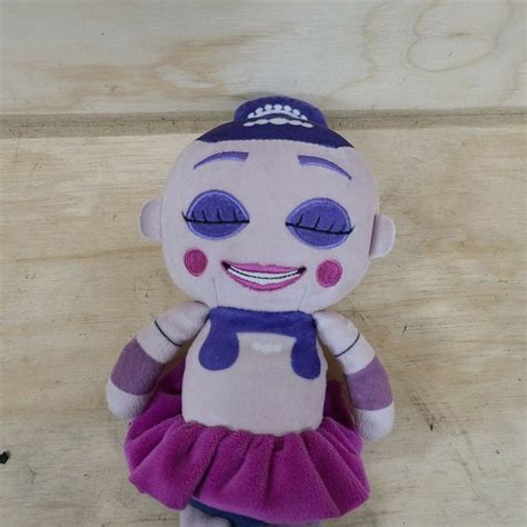 Toys Five Nights At Freddys Sister Location Ballora Plush 1 Doll Purple Stuffed Poshmark