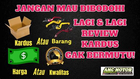 Masih Mau Dibohongi Kardus Stopjangan Sampai Salah Otomotif