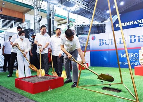 Marcos Jr Leads Groundbreaking For Two Stations Of Japan Funded