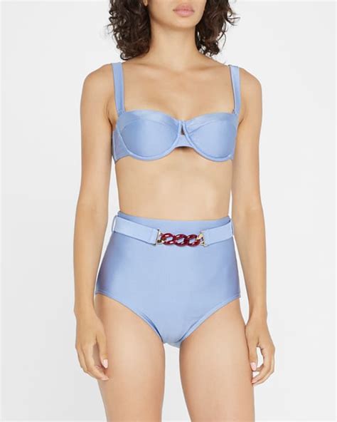 Zimmermann Tropicana Balconette Bra Bikini Top Neiman Marcus