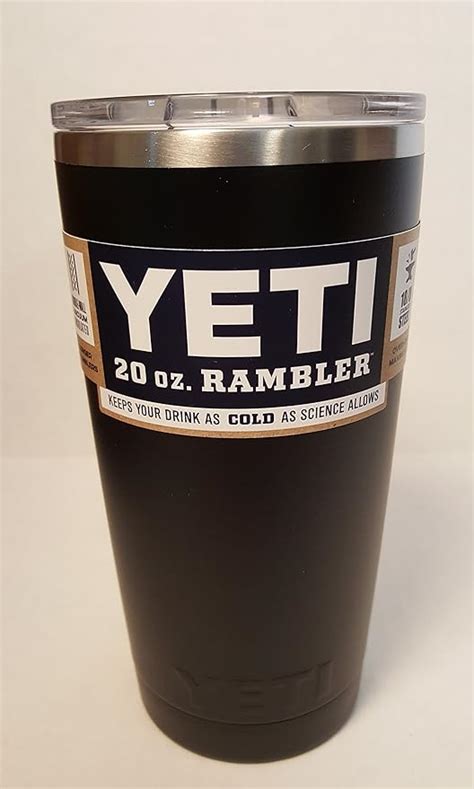 Custom Powder Coated Yeti 20oz Tumbler Black 20 Oz Sports And Outdoors