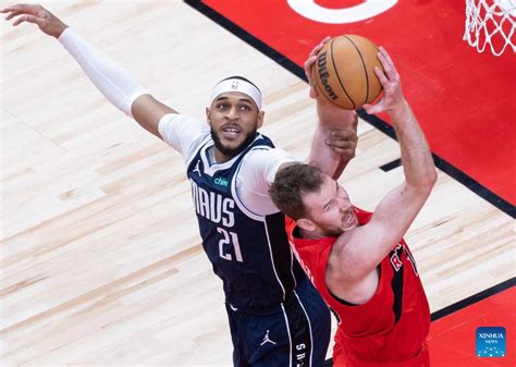 NBA Regular Season Toronto Raptors Vs Dallas Mavericks Xinhua