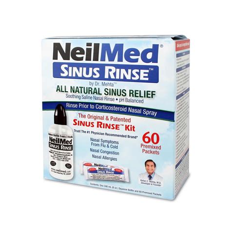 Neilmed Sinu Rinse Kit Original Sobres Premezclados Cruz Verde