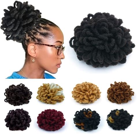 Amazon Aisaide Dreadlock Black Hair Topper Synthetic Dreadlock