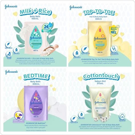 Jual JOHNSON S Bedtime Top To Toe Cottontouch Top To Toe Hair