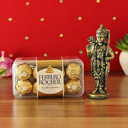 Buy Send Antique Ram Idol Ferrero Rocher Combo Online Fnp