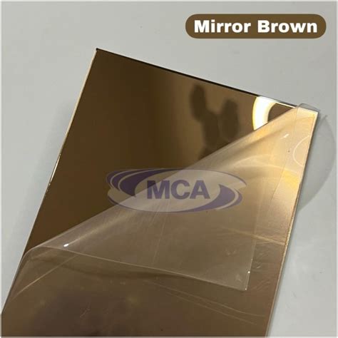 Jual AKRILIK Mirror CUSTOM GOLD SILVER ROSE GOLD RED BLUE