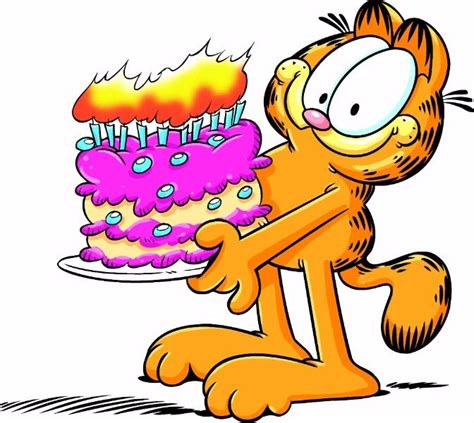 Garfield Happy Birthday Clip Art