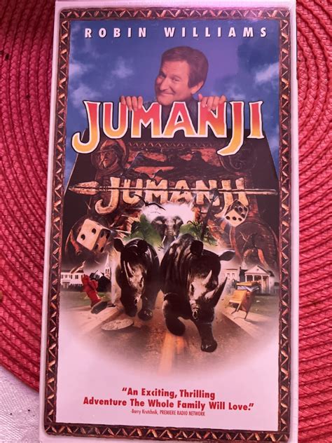 Jumanji VHS 1996 Closed Captioned For Sale Online EBay