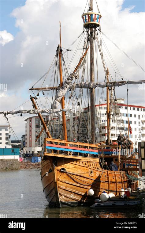 A Replica Of The The Matthew Sailed By John Cabot In The 15th Century