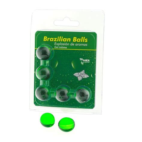 Taloka Brazilian Balls Gel Ntimo Menta Bolas Millennial Sexshop