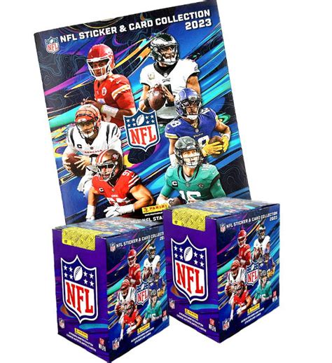 Panini Nfl Sticker Cards Album Displays T Ten