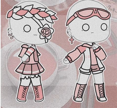 Cute Gacha Life Character Outfits