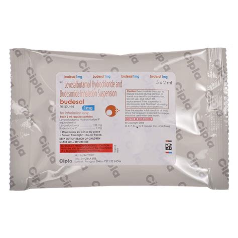 buy budesal  mg respules  ml   side effects price