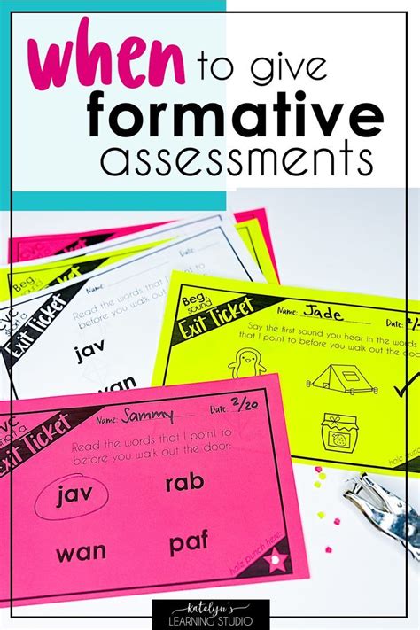 Formative Assessment Types Explained Simplified How To Make Them