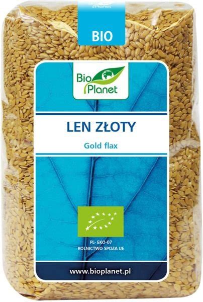 Len złoty Bio 1 kg Bio Planet Dobra Cena Sklep BiozFarmy