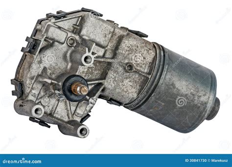 Used Wiper Motor Stock Photo Image Of Drive White Background 30841730