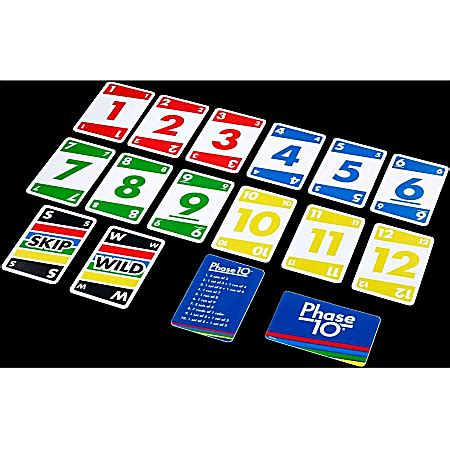 Mattel Phase Card Game To Players Each