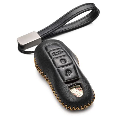 Buy Vitodeco Genuine Leather Smart Key Fob Remote Case With Leather Key