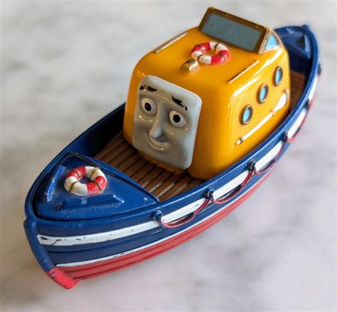Thomas Tank Engine & Friends Wooden Railway Captain Ship Boat Barge