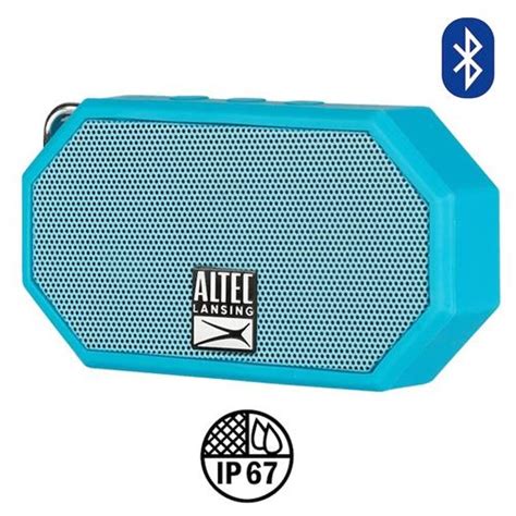 Altec Lansing Mini H Altavoz Bluetooth Waterproof Blue