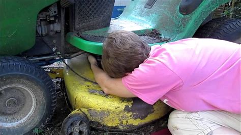 Lawn Mower Belt Replacement Youtube