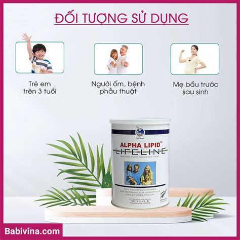 Sữa Non Alpha Lipid Lifeline 450g Chính Hãng Giá Rẻ Nhất