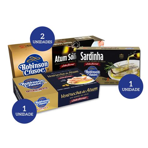 Combo Gourmet Atum Sardinha E Ventrecha Shopee Brasil