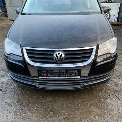 Kompletny Prz D Lc X Zderzak Maska B Otniki Lampy Pas Vw Touran T Lift