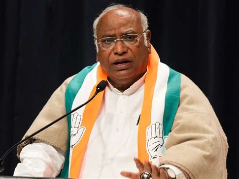 Lies And Jumlas Congress Chief Kharge Slams Centre As Cag Report