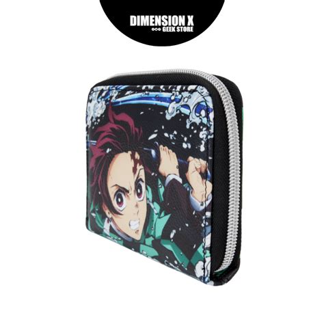 Cartera Tanjiro Checkerboard Demon Slayer Dimension X Geek Store