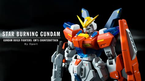 Painted Build Hgbf Star Burning Gundam