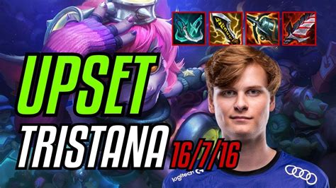 Upset Tristana Vs Draven Adc Euw Challenger Patch Youtube