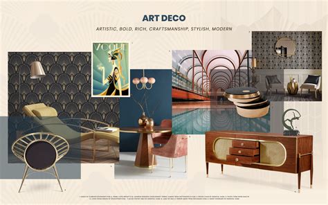 Art Deco Design Moodboard Trends 2020 Trend Moodboards TrendBook