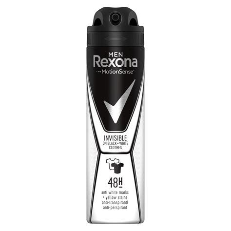 Rexona Invisible On Black White Clothes Deo Spray 150ml Rexona