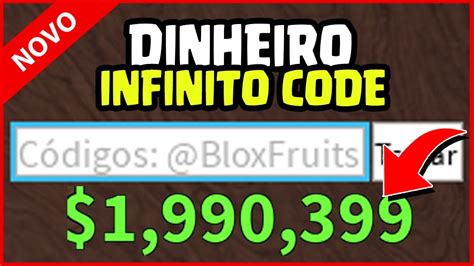 Esse Codigo Vai Te Dar Dinheiro Infinito No Blox Fruits Code Blox