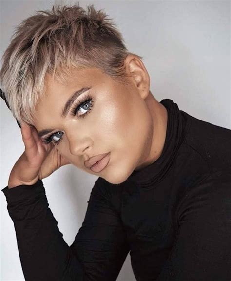 Sehr Kurze Frisuren F R Frauen Frisuren Super Short Hair Very