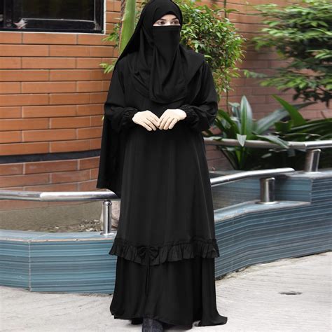 Stylish Dubai Charry Fabric New Abaya Set Borkha For Women With Hijab