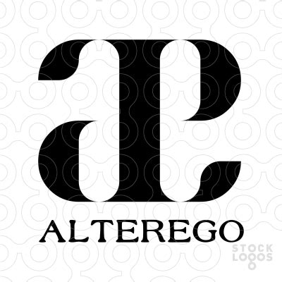 Collection of Alter Ego Logo Vector PNG. | PlusPNG