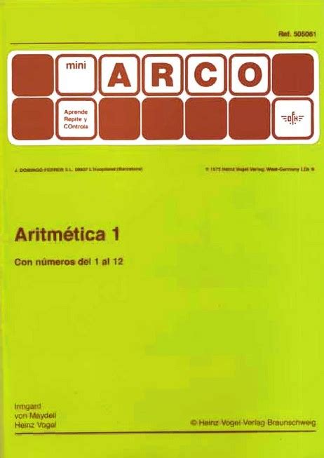 Aritmética 1 Polillita Material Didáctico