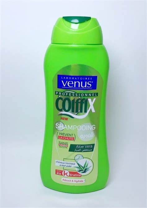 Venus Coiffix Shampooing Aloe Vera Cheveux Normaux Adoucit Hydrate