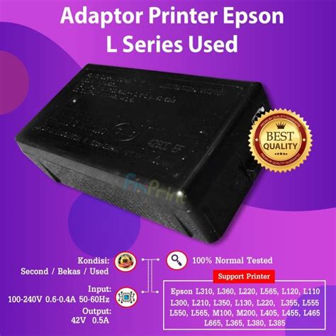 Adaptor Power Printer Epson L L L L L L L L